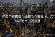 河南卫视直播在线观看今天晚上，武林风河南卫视直播