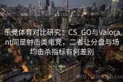 乐竞体育对比研究：CS_GO与Valorant同是射击类电竞，二者让分盘与场均击杀指标有何差别
